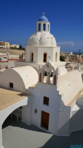 L'église de Messaria à Santorin