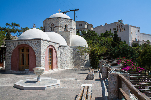 Monastère du prophète Elias à Pyrgos, Santorin