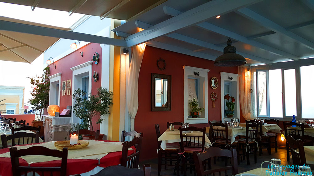 Kyprida, restaurant à Oia, Santorin
