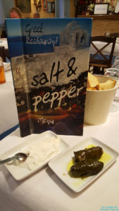 Salt & Pepper restaurant à Fira, Santorin