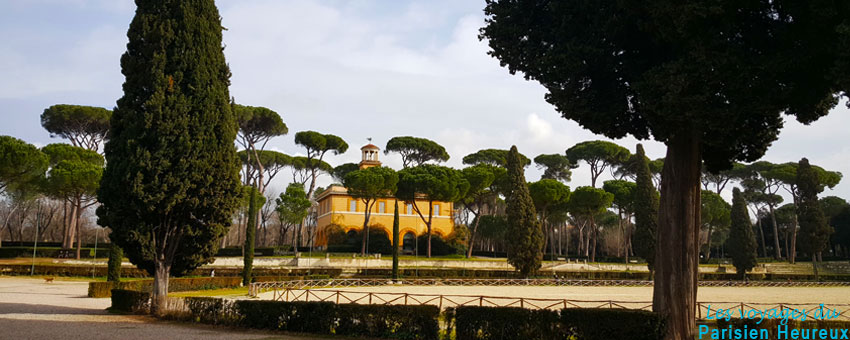 La villa Borghèse de Rome