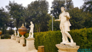 Statues des jardins de la Villa Borghèse