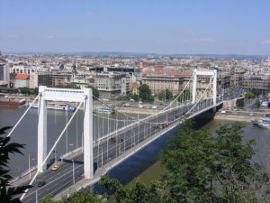 Le pont Élisabeth à Budapest