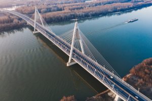 Le pont de Megyer à Budapest