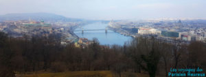 Vue sur Budapest du Mont Gellért