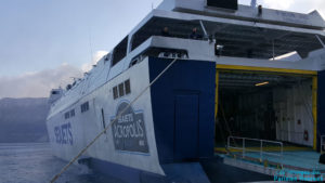 Ferry au départ de Santorin pour Paros
