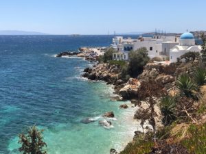 Piso Livadi sur l'île de Paros