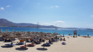 Les plages de Marcello (ou Martselo) et Krios à Paros