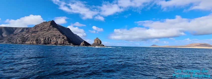 L'île de Lanzarote dans l'archipel des Canaries en Espagne