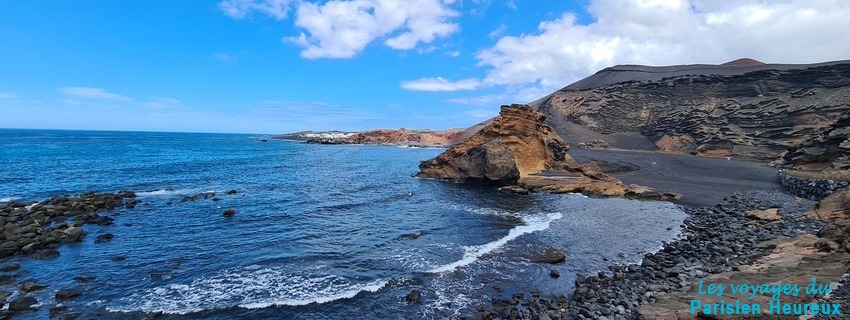 L'île de Lanzarote dans l'archipel des Canaries