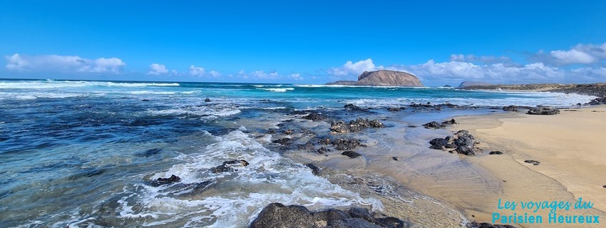 Une plage sur l'île de Lanzarote