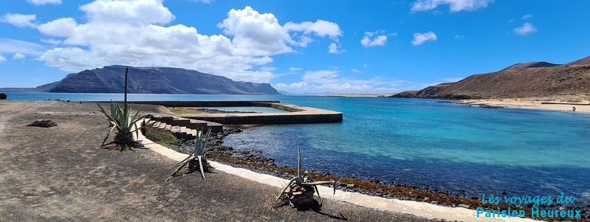 L'un des plus beaux spots naturels de Lanzarote aux îles Canaries en Espagne