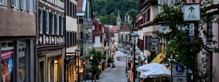 Une rue en Europe