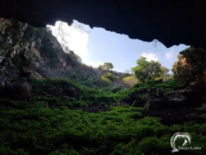 La grotte de Grava à Loutses à Corfou en Grèce
