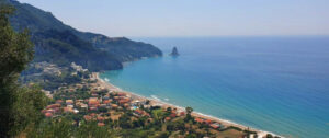 La plage d’Agios Gordios à Corfou