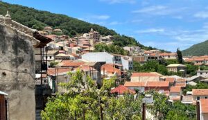 Le village de Agios Mattheos à Corfou