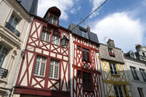 Centre ville d'Orléans en France