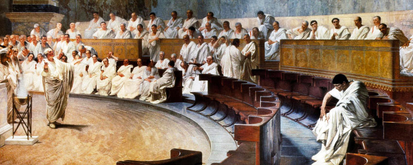 Le sénat de la Roma antique