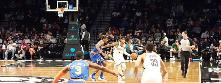 Un match de NBA à New York